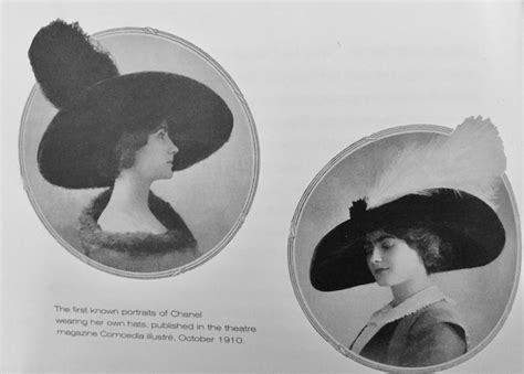 chanel clothing 1913|history of Chanel hats.